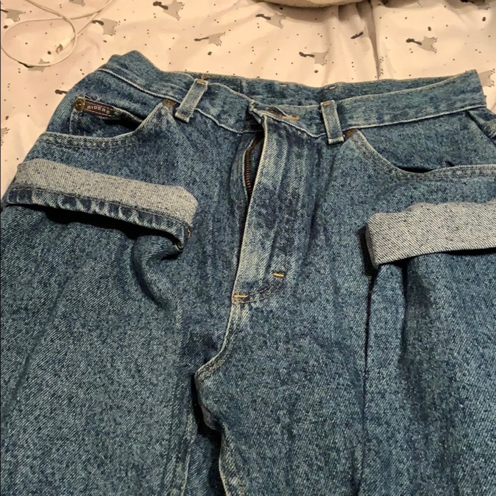 Riders brand blue jeans Vintage real denim